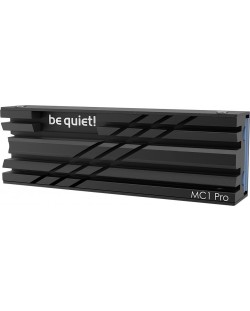 Пасивен охладител за SSD be quiet! - MC1 Pro, M.2 SSD, черен