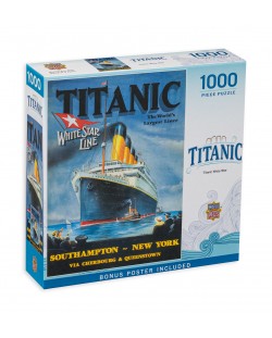 Пъзел Master Pieces от 1000 части - Пътешествието на Титаник