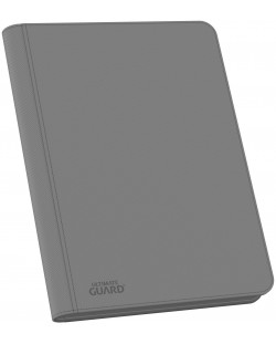 Папка за карти Ultimate Guard Zipfolio 18-Pocket XenoSkin - сива (360 бр.)