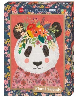 Пъзел Heye от 1000 части - Пухкава панда