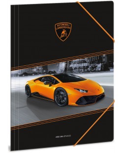 Папка с ластик Ars Una - Lamborghini, А4