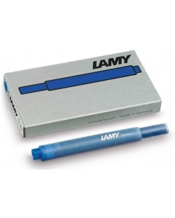 Комплект патрончета за писалка Lamy - Blue T10
