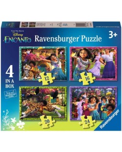 Пъзел Ravensburger от 24 части 4 в 1 - Енканто