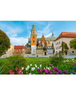 Пъзел Castorland от 500 части - Кралският замък Вавел, Краков, Полша