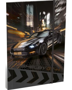 Папка с ластик А4 Lizzy Card - Ford Mustang Shelby