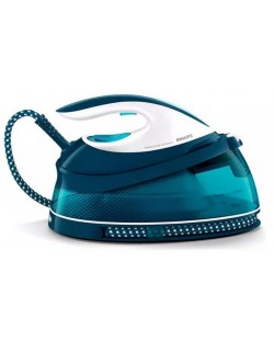 Парна станция Philips - GC7844/20, 2400W, 120 g/min, синя