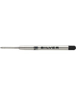Пълнител за химикалка Ico Silver - 0.8 mm, черен