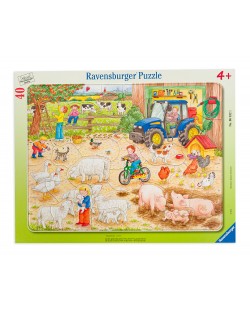 Пъзел Ravensburger от 40 части - Ферма