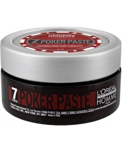 L'Oréal Professionnel Homme Паста за коса Poker, 75 ml