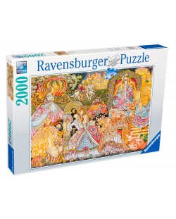 Пъзел Ravensburger от 2000 части - Пепеляшка