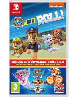 Paw Patrol On A Roll + Paw Patrol Mighty Pups Compilation (Nintendo Switch)