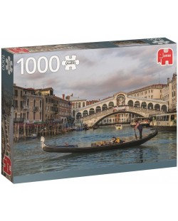 Пъзел Jumbo от 1000 части - Мостът Риалто, Венеция