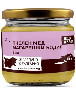 Пчелен мед от магарешки бодил, 450 g, Био Класа