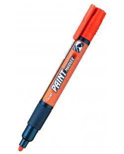 Перманентен маркер Pentel Paint MМP20 - 4.0 mm, оранжев