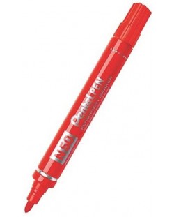 Перманентен маркер Pentel N50 - 2.0 mm, червен