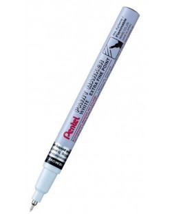 Перманентен маркер Pentel Paint MFP10 - 0.6 mm, бял