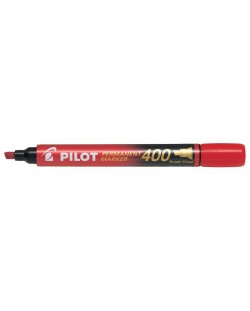 Перманентен маркер Pilot 400 - Червен