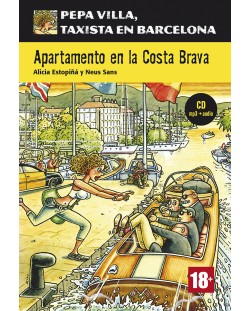 Pepa Villa, Taxista En Barcelona: Apartamento en la Costa Brava. Libro + CD A2