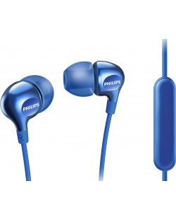 Слушалки с микрофон Philips SHE3555BL - сини