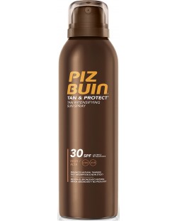 Piz Buin Tan & Protect Слънцезащитен спрей за бронзов тен, SPF30, 150 ml