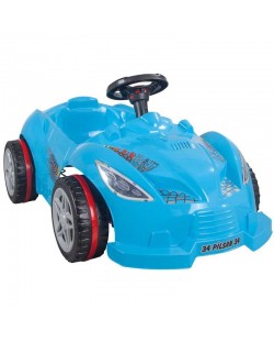 Детска кола с педали Pilsan - Speedy, синя