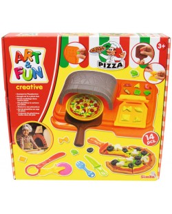 Моделин Simba Toys - Art and Fun, сет пица с пещ
