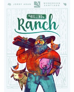 Настолна игра Rolling Ranch - семейна