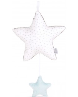 Плюшена латерна Tedsy - Звезда, 28 cm, синя