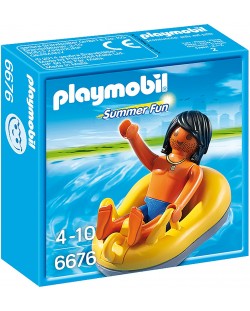 Фигурка Playmobil - Лодка за речен рафтинг