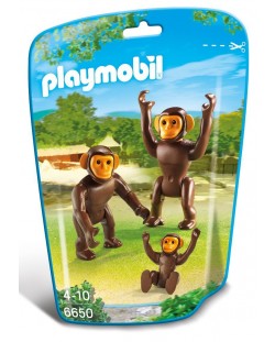 Фигурки Playmobil - Семейство шимпанзета