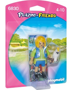 Фигурка Playmobil Playmo-Friends - Треньор на животни с какаду