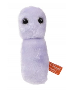 Плюшена играчка Кисело-млечна бактерия (Lactobacillus Bulgaricus)