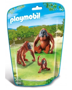 Фигурки Playmobil – Семейство орангутани
