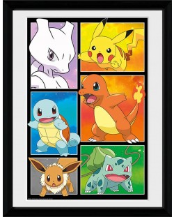 Плакат с рамка GB eye Games: Pokemon - Comic Panel