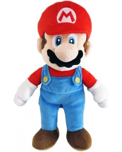 Плюшена фигура ABYstyle Games: Super Mario Bros. - Mario, 25 cm