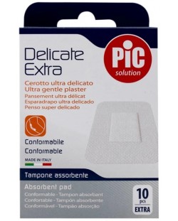 Delicate Еxtra Пластири, 5 x 7 cm, 10 броя, Pic Solution