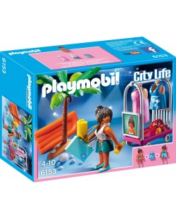 Комплект фигурки Playmobil City Life - Плажна фотосесия