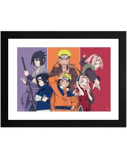 Плакат с рамка GB eye Animation: Naruto Shippuden - Team 7