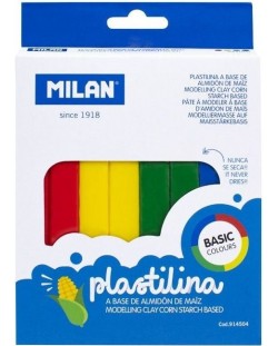 Пластилин Milan - 4 цвята