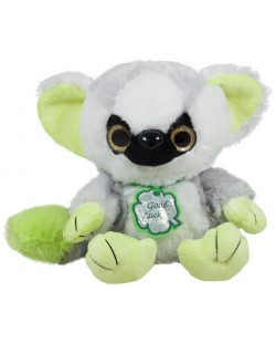 Плюшена играчка Амек Тойс - Лемур със зелени уши, 45 сm