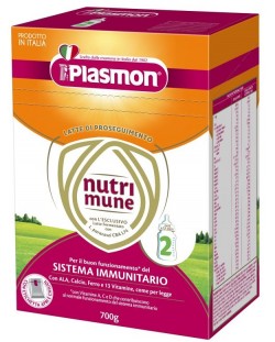 Преходно мляко Plasmon - Nutrimune 2, 2 х 350 g