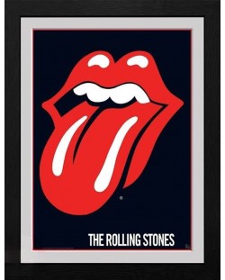 Плакат с рамка GB eye Music: The Rolling Stones - Lips