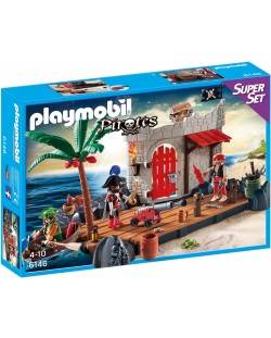 Конструктор Playmobil Pirates - Пиратска крепост