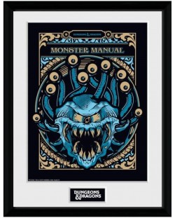 Плакат с рамка GB eye Games: Dungeons & Dragons - Monster Manual