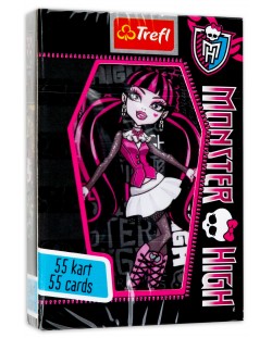 Детски карти за игра Trefl - Monster High