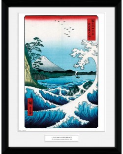 Плакат с рамка GB eye Art: Hiroshige - The Sea At Satta
