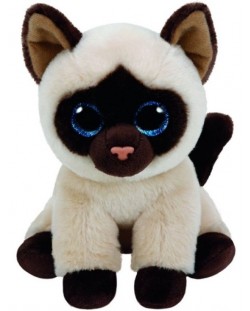 Плюшена играчка TY Toys Beanie Babies - Сиамско коте Jaden, 15 cm