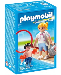 Фигурки Playmobil - Спасител на басейн