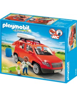 Комплект фигурки Playmobil - Семеен джип