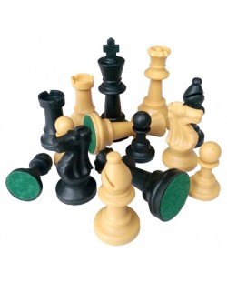 Пластмасови фигурки за шах Modiano, 9.5 cm